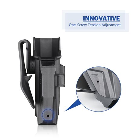 ΘΗΚΗ ΠΙΣΤΟΛΙΟΥ AMOMAX, Glock & CZ P10C Airsoft