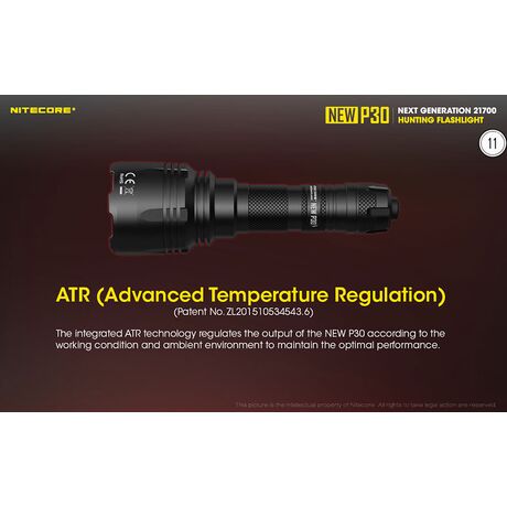 Φακός Led Nitecore Precise P30 + 2150R USB-C