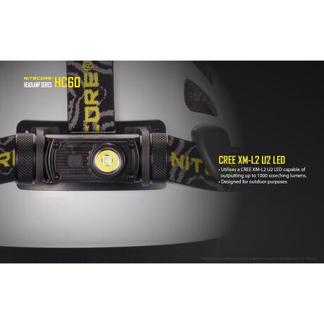 Φακός Κεφαλής Led Nitecore Headlamp HC60