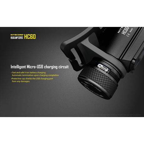 Φακός Κεφαλής Led Nitecore Headlamp HC60