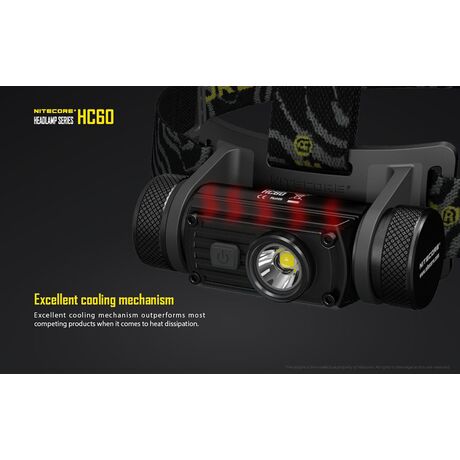 Φακός Κεφαλής Led Nitecore Headlamp HC60