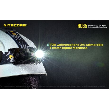 Φακός Κεφαλής Led Nitecore Headlamp HC65