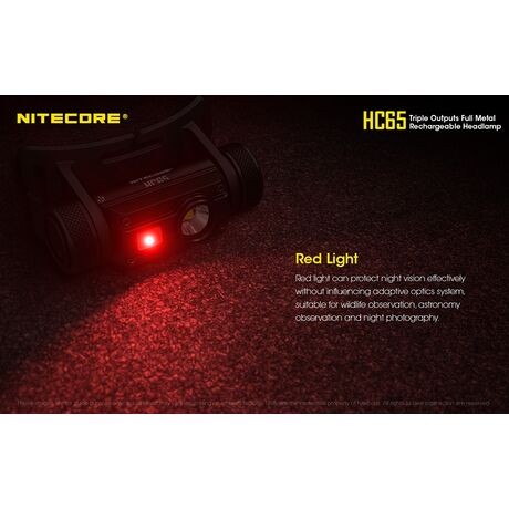 Φακός Κεφαλής Led Nitecore Headlamp HC65
