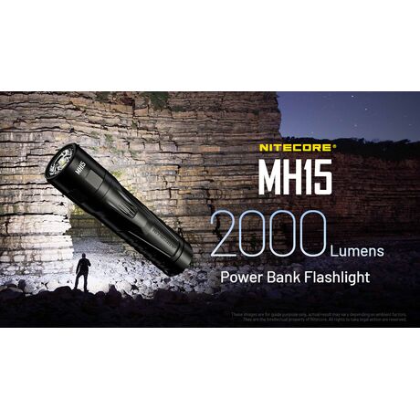 ΦΑΚΟΣ LED NITECORE MULTI TASK HYBRID MH15, 2000lumens