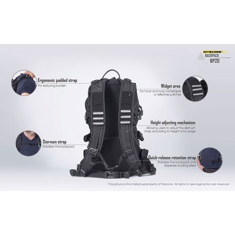 ΣΑΚΙΔΙΟ NITECORE Backpack BP20