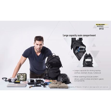 ΣΑΚΙΔΙΟ NITECORE Backpack BP20