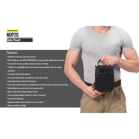 ΤΣΑΝΤΑΚΙ  NITECORE TACTICAL POUCH NDP20