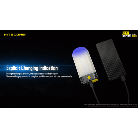 ΦΑΚΟΣ LED NITECORE L series LR60, 3-in-1 Campbank Plus