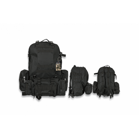 Σακίδιο πλάτης BARBARIC, Backpack. Black. 50 lt, 34881-NE