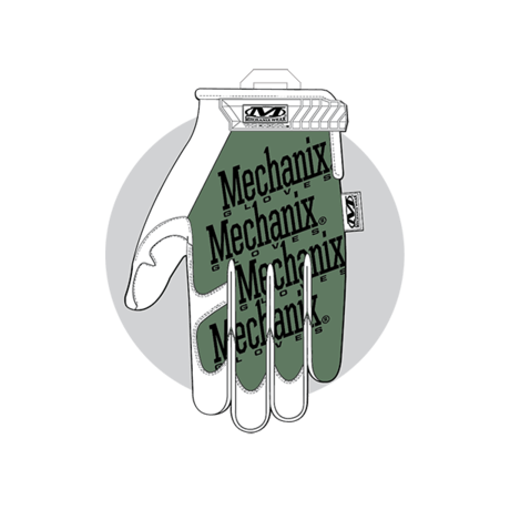 ΓΑΝΤΙΑ MECHANIX, The Original, MultiCam, Size-M