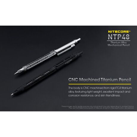Tactical Pen NITECORE NTP48 Silver (Gloss)