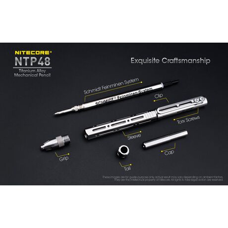 Tactical Pen NITECORE NTP48 Silver (Gloss)