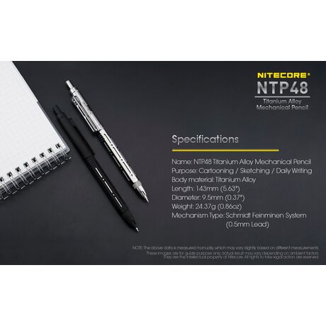 Tactical Pen NITECORE NTP48 Silver (Gloss)