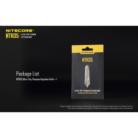 Titanium Utility Knife - NTK05