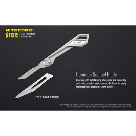 Titanium Utility Knife - NTK05