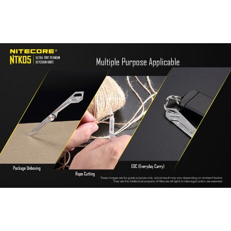 Titanium Utility Knife - NTK05