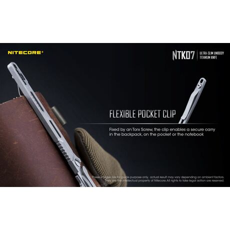 Titanium Utility Knife - NTK07