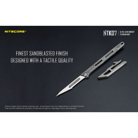 Titanium Utility Knife - NTK07