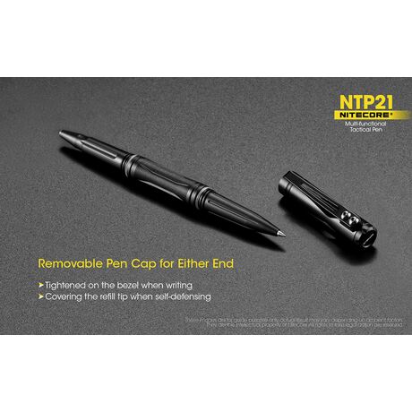 Tactical Pen NITECORE NTP21, Multifanctional