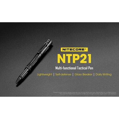 Tactical Pen NITECORE NTP21, Multifanctional