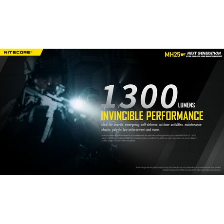 ΦΑΚΟΣ LED NITECORE MULTI TASK HYBRID MH25V2, 1300lumens