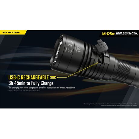 ΦΑΚΟΣ LED NITECORE MULTI TASK HYBRID MH25V2, 1300lumens