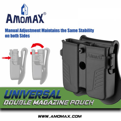 ΘΗΚΗ ΓΕΜΙΣΤΗΡΩΝ AMOMAX, Universal 9mm, .40, .45 Caliber, Single or Double Stack Magazines