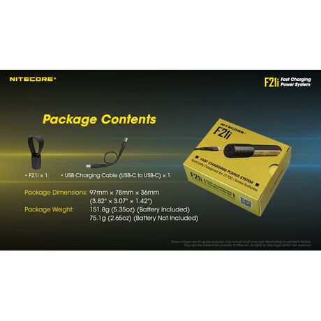 ΦΟΡΤΙΣΤΗΣ NITECORE F21i+NL2150HPi