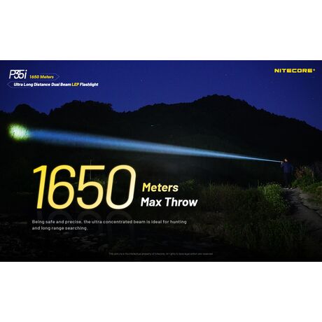 ΦΑΚΟΣ LED NITECORE PRECISE P35i