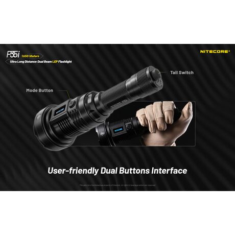 ΦΑΚΟΣ LED NITECORE PRECISE P35i