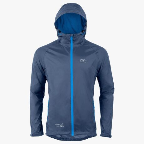 Αδιάβροχο Tζάκετ  Stow  & Go Navy XS Highlander Κωδ. HIG-168 Μπλέ Σκούρο