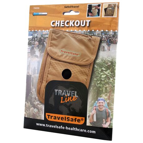 ΤΣΑΝΤΑΚΙ ΩΜΟΥ TRAVELSAFE CHECKOUT BEIGE