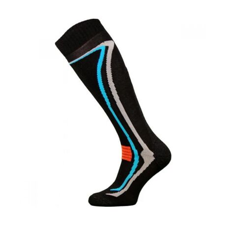COM.PERFORMANCE SKI SOCKS CLIMA SKI2 ΜΑΥΡΟ-ΓΚΡΙ S 35-38