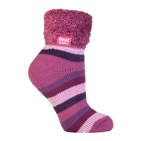 H.H.SOCKS LADIES LOUNGE PLUM 4879