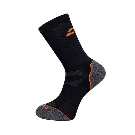 COMODO TREKKING SOCKS TRE1 ΜΑΥΡΟ-ΠΟΡΤΟΚΑΛΙ M 39-42