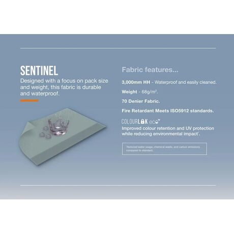 VANGO Lismore Air TC 600XL Package, Φουσκωτή σκηνή 6 ατόμων, 705 x 380 x 210(ύψος) cm, TETLISATC000002 /Cloud Grey