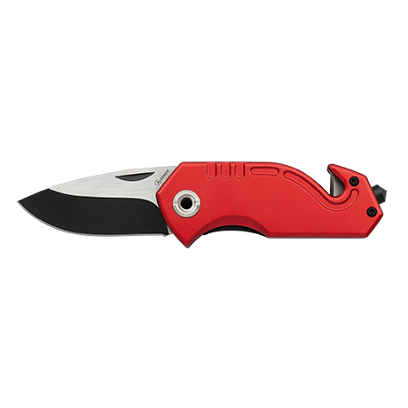 ΣΟΥΓΙΑΣ Albainox black penknife. Drilled screw, 5.70cm, Red, 18853