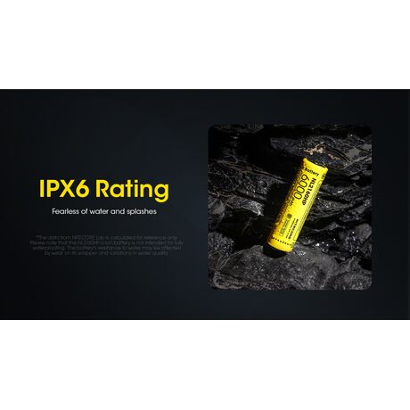 ΜΠΑΤΑΡΙΑ NITECORE 21700/ 6000mAh / HP (τιμή τεμαχίου)