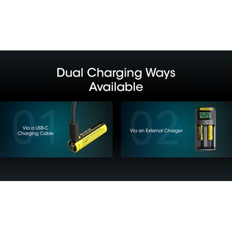 ΜΠΑΤΑΡΙΑ NITECORE NL1411R , 1100mAh