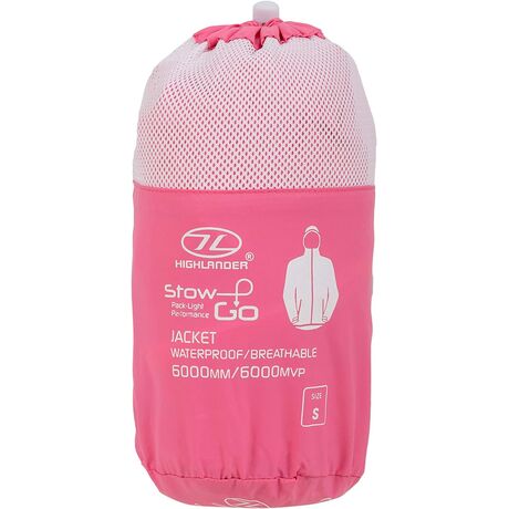 ΑΔΙΑΒΡΟΧΟ TZAKET HIGHLANDER STOW & GO PINK