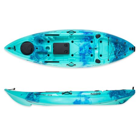 SCK Manatee 270 μονοθέσιο SOT καγιάκ |  Μπλε-Τυρκουάζ