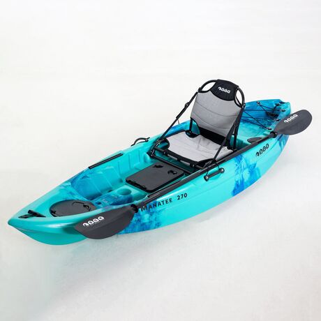 Κουπί καγιάκ σπαστό σε 2 μέρη 220cm Αλουμίνιο Μαύρο SCK