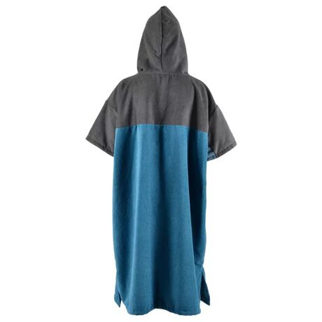 Poncho μπλέ σκούρο/γκρί quick dry - Aropec