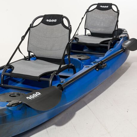 Κουπί καγιάκ σπαστό σε 2 μέρη 220cm Αλουμίνιο Μαύρο SCK