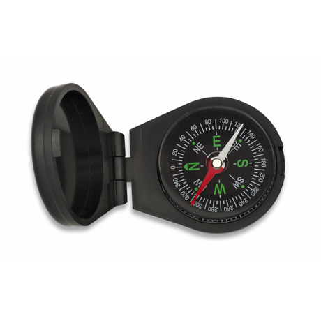 ΠΥΞΙΔΑ ALBAINOX, Oil filled fiber compass with flap.Black, 33142