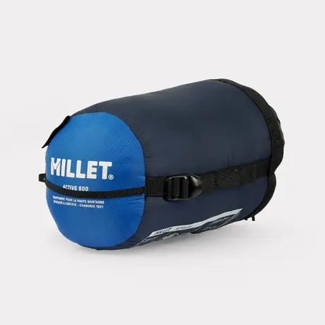 MILLET Active 600D Sleeping Bag, Καλοκαιρινός Υπνόσακος με Φερμουάρ Δεξιά (D), MIC1168-N8599D /Azur Blue