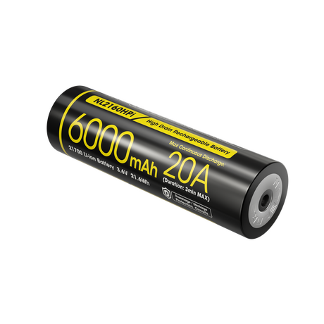 ΜΠΑΤΑΡΙΑ NITECORE 21700 / 6000mAh / HP (τιμή τεμαχίου)