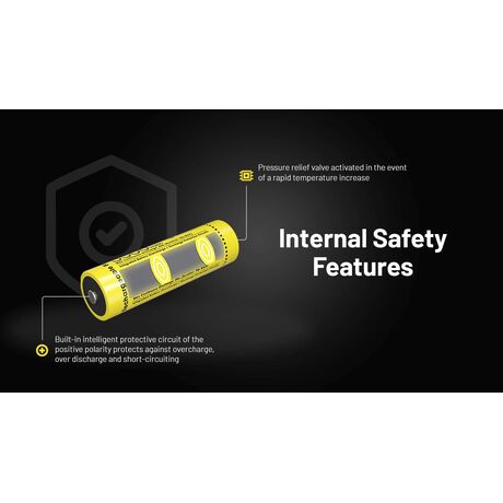 ΜΠΑΤΑΡΙΑ NITECORE 21700 / 5500mAh (τιμή τεμαχίου), NL2155HP