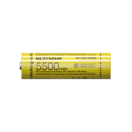 ΜΠΑΤΑΡΙΑ NITECORE 21700 / 5500mAh (τιμή τεμαχίου), NL2155HP