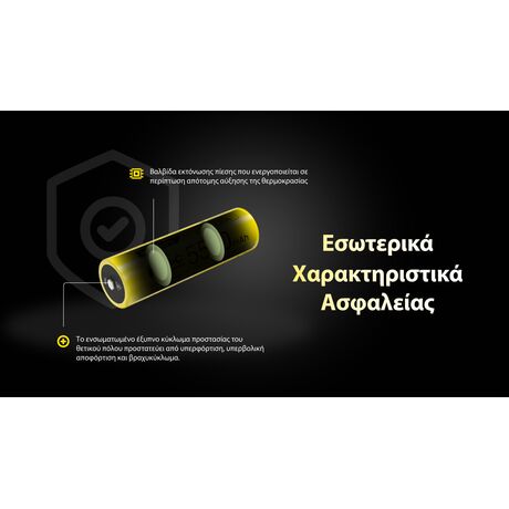 ΜΠΑΤΑΡΙΑ NITECORE 21700 / 5500mAh (τιμή τεμαχίου), NL2155HPR
